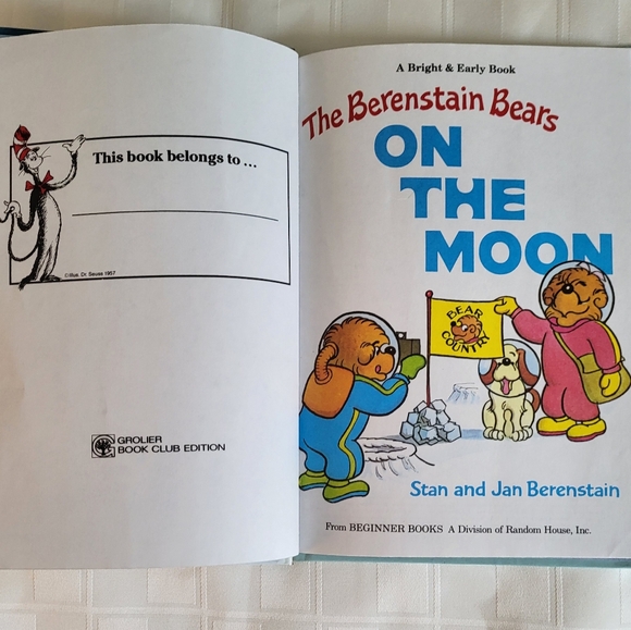 Lot of 3 Vtg Berenstain Bears Hard Cover Books Bright and Easy For Beginners - Picture 5 of 11